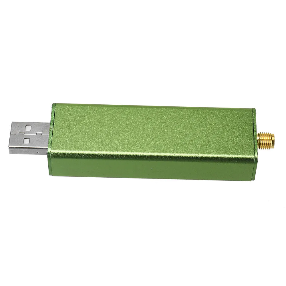 0.1MHz-1.7GHz SDR 0.5 PPM TCXO Compensated High Stability Full Band Software Receiver Aviation Band ADSB RTL2832U   R820T2 with Antenna