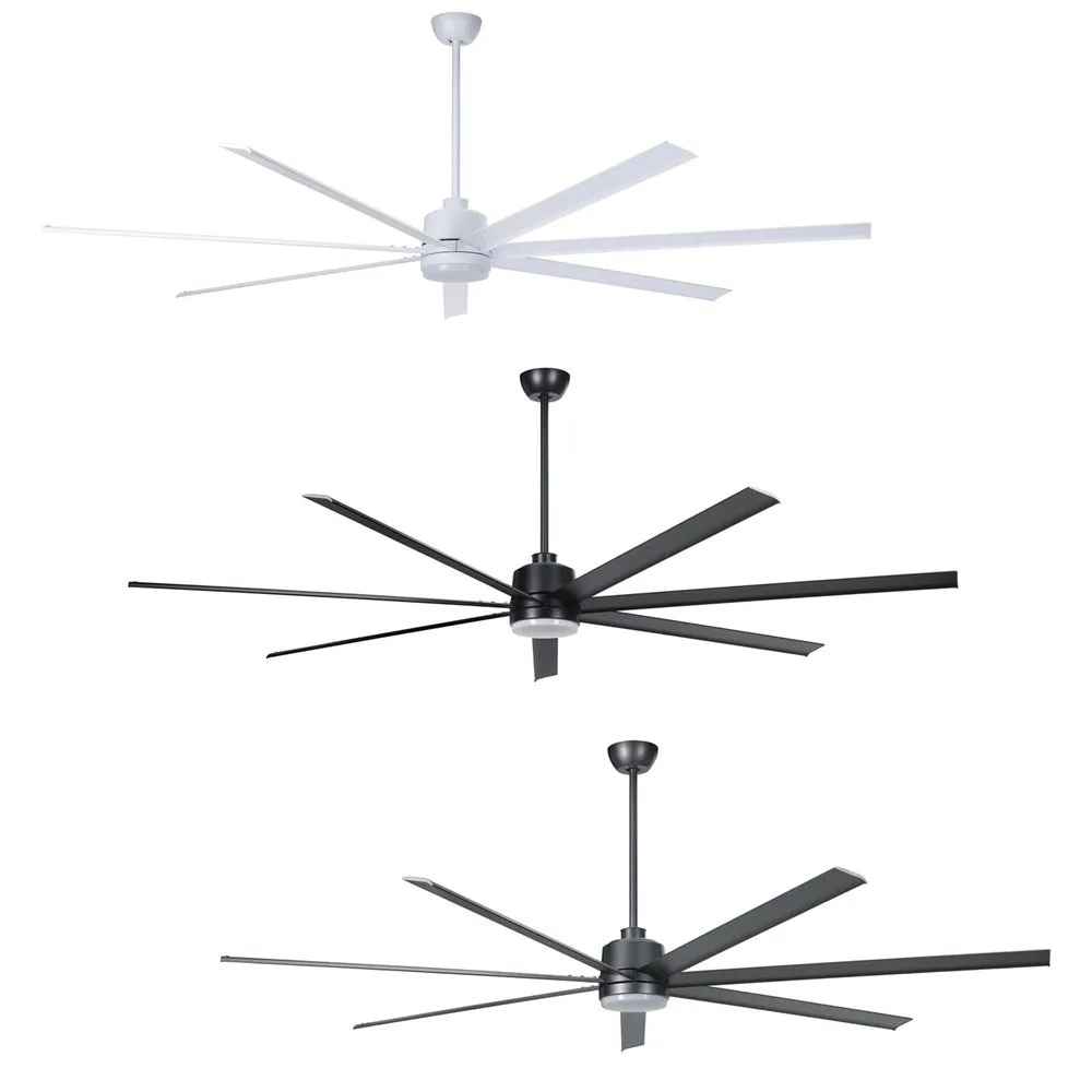 100" Tourbillion Dc Ceiling Fan White, Black, Titanium 2061860X Eglo Lighting