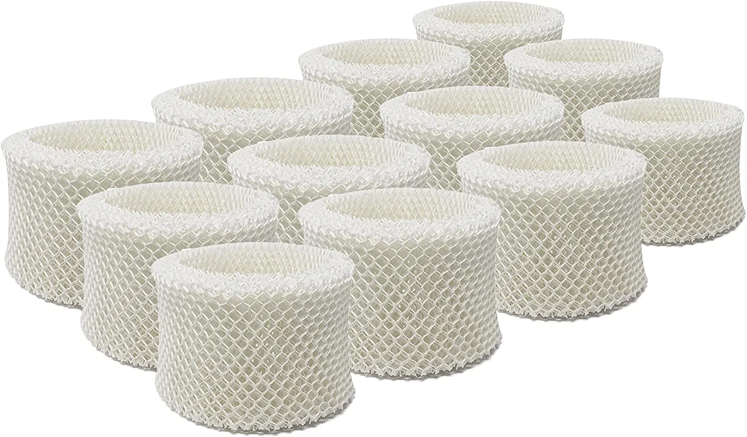 12 Pack Premium paper wick filter replacement compatible with Honeywell HAC-504AW, HAC-504, Protec WF2
