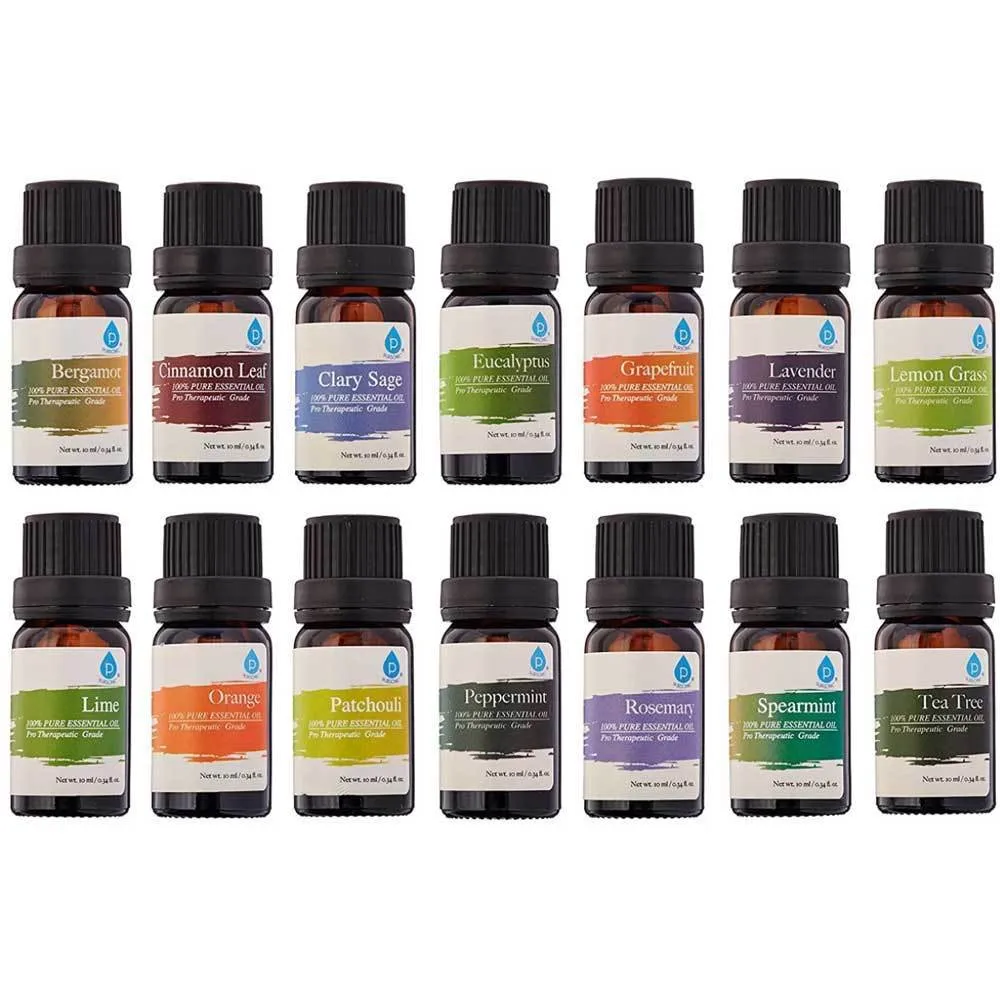 14-Pack: Pursonic Pure Essential Aroma Oils