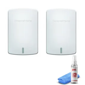 2-Pack Honeywell Wireless Indoor Sensor - White (C7189R1004/U)   LCD Cleaner