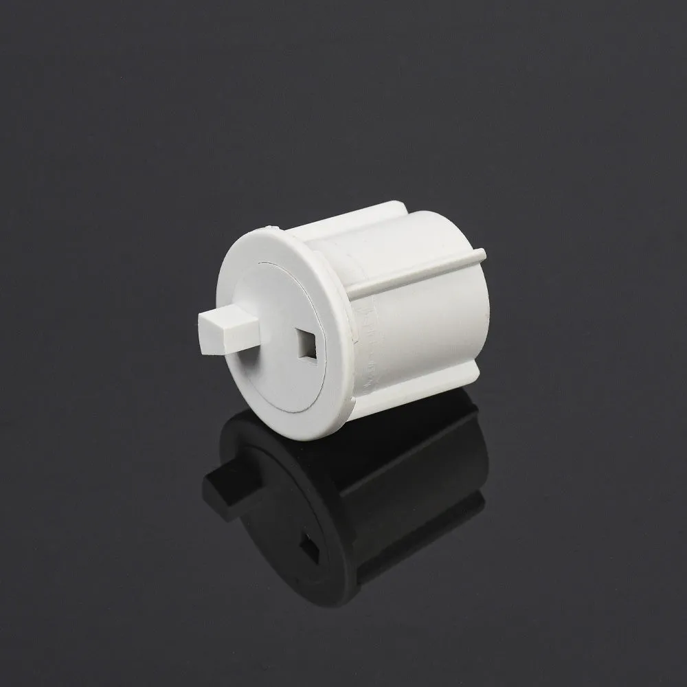 3-Inch Motorized Roller Blind Brackets（Roller Shade End Cap） - Metal Clutch Mechanism for Fascia Roller Blinds