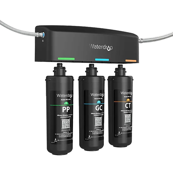 3-stage Under Counter Direct Connect Filtration System Waterdrop TSA