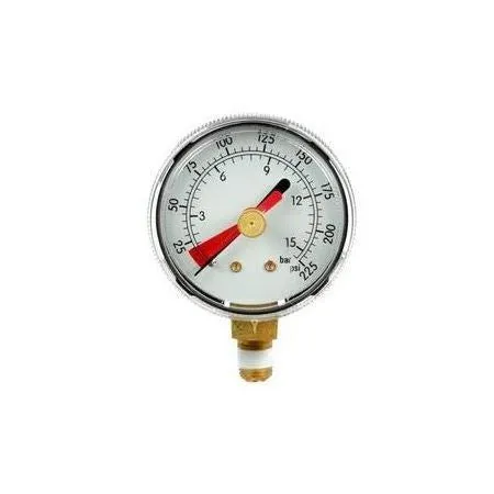 3M™ Food Services Inlet Pressure Gauge, 1/4" NPT
