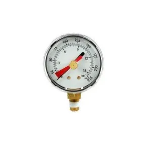 3M™ Food Services Inlet Pressure Gauge, 1/4" NPT