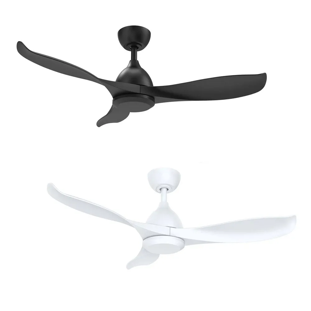 42" Scorpion Dc Ceiling Fan Matt Black, Matt White Msdc103 Martec Lighting