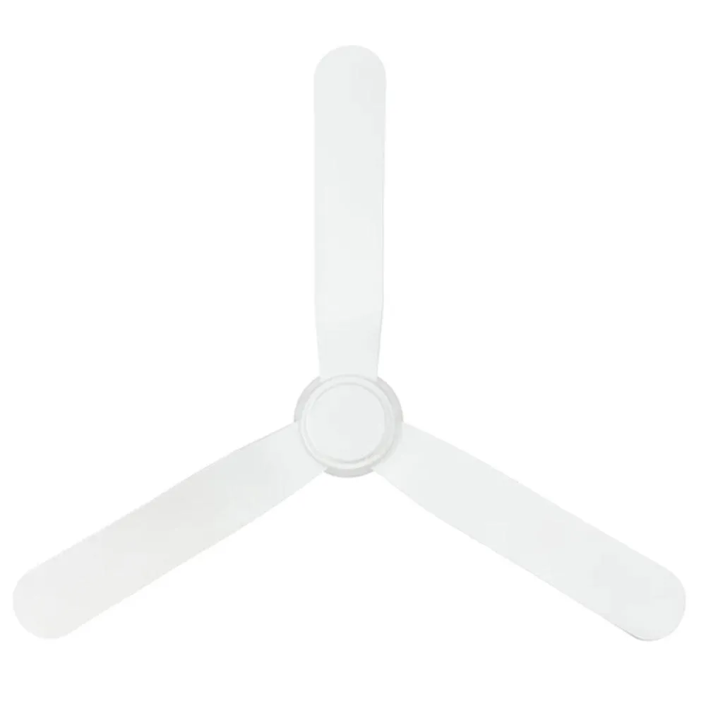 48" Preston Dc Ceiling Fan White, Black 22087/Xx Brilliant Lighting