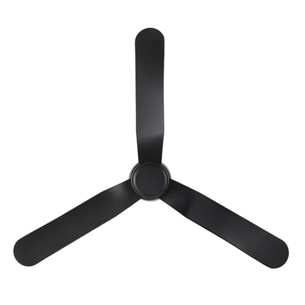 48" Preston Dc Ceiling Fan White, Black 22087/Xx Brilliant Lighting
