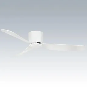 48" Preston Dc Ceiling Fan White, Black 22087/Xx Brilliant Lighting