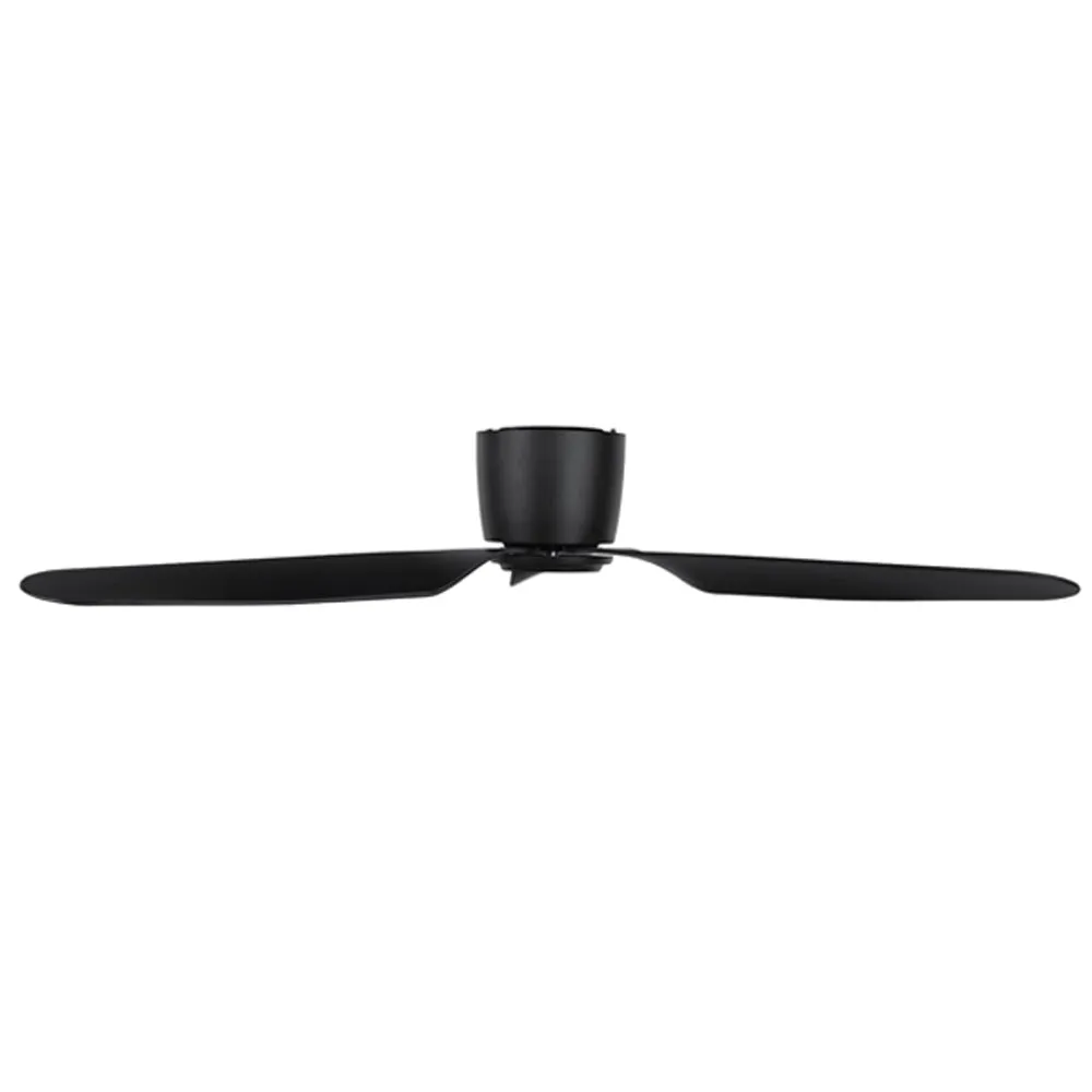 48" Preston Dc Ceiling Fan White, Black 22087/Xx Brilliant Lighting