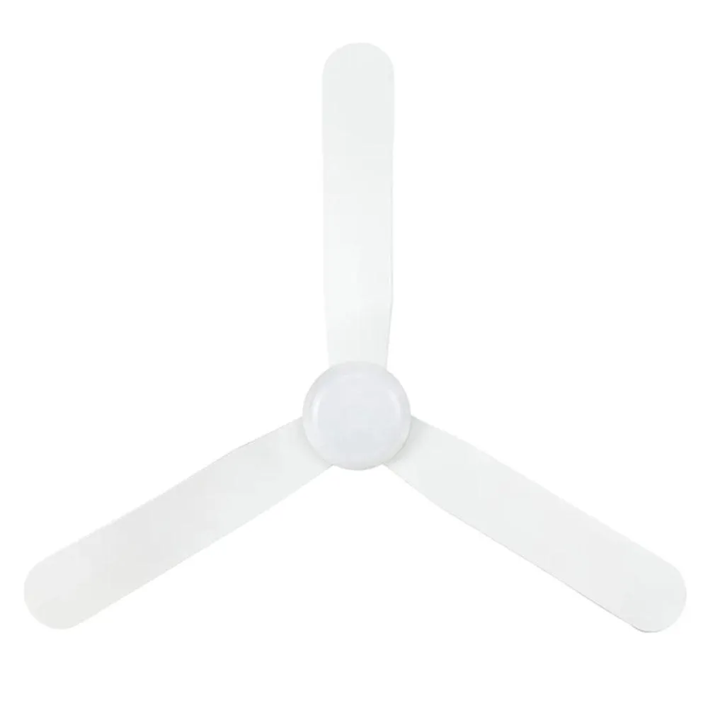 48" Preston Dc Ceiling Fan White With Light 22089/Xx Brilliant Lighting