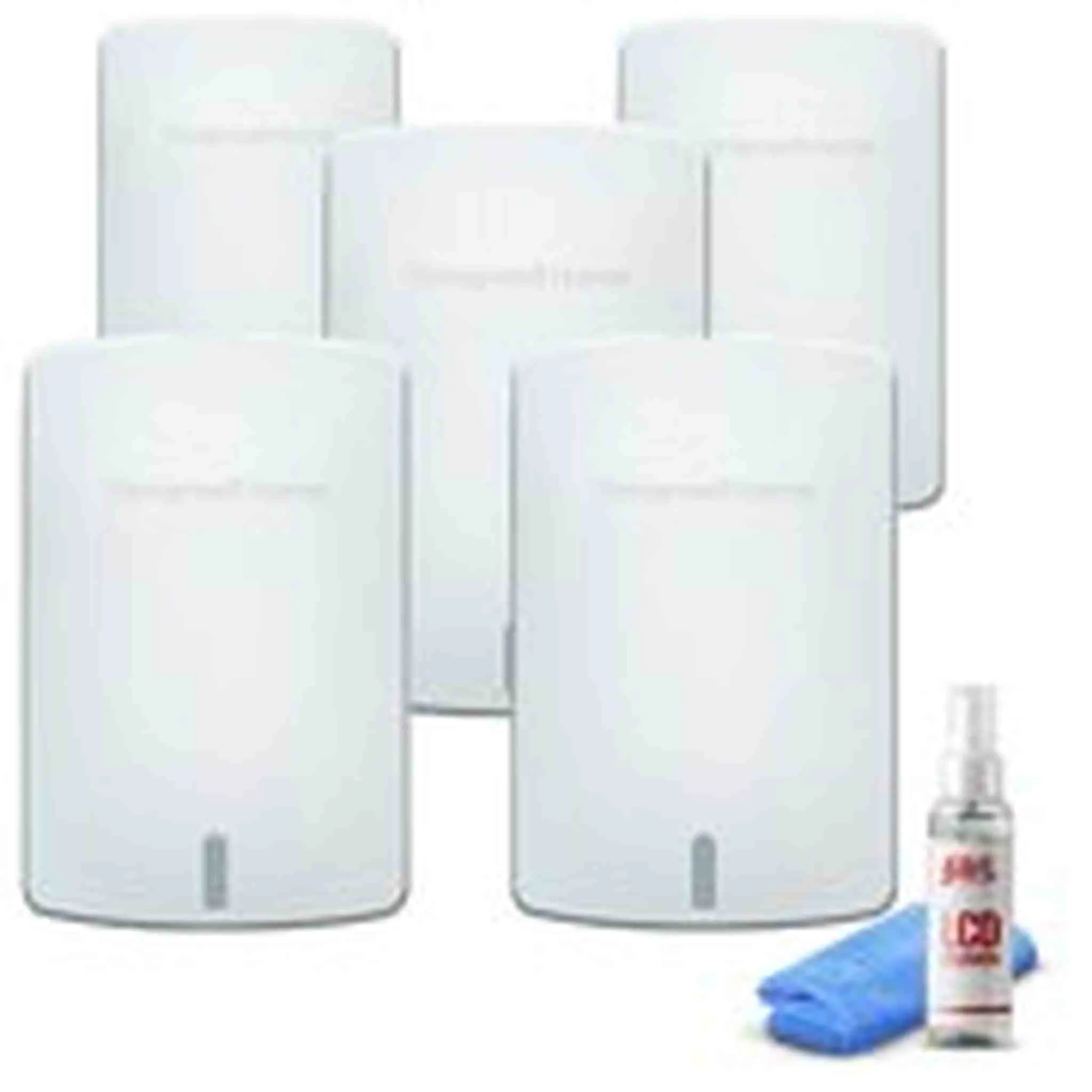 5-Pack Honeywell Wireless Indoor Sensor -White (C7189R1004/U)   LCD Cleaner