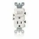 5225-I Leviton Duplex Style Single-Pole / 5-15R Combination Switch