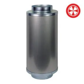 8'' Inline Duct Muffler