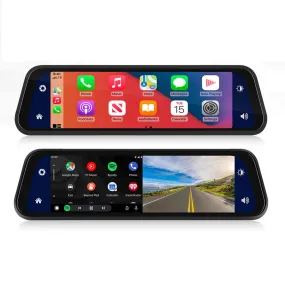 9.66-inch Car Multimedia Player FM Carplay 24 Hours Monitoring HD