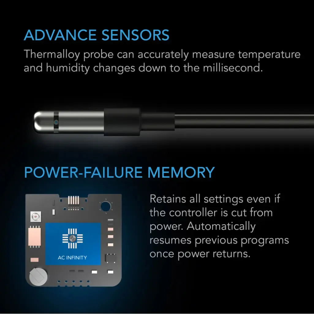 AC Infinity CONTROLLER 69 for Temperature, Humidity & Cycle
