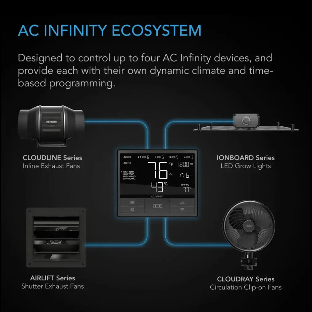 AC Infinity CONTROLLER 69 for Temperature, Humidity & Cycle