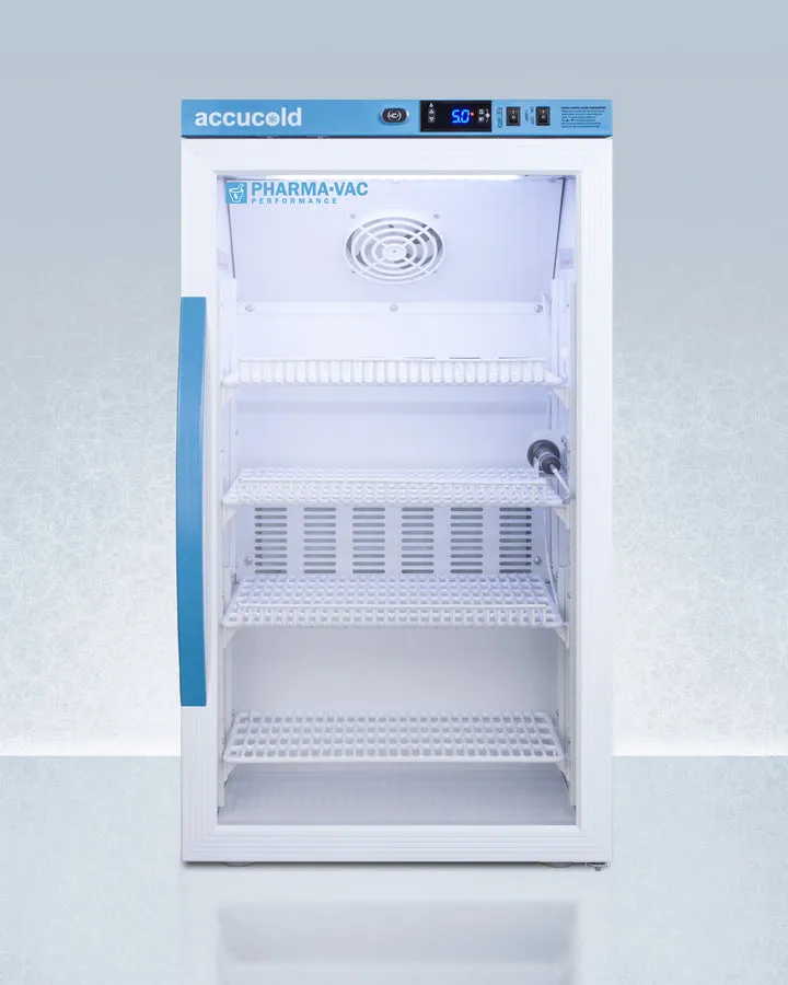 Accucold 3 Cu.Ft. Counter Height Vaccine Refrigerator - ARG3PV