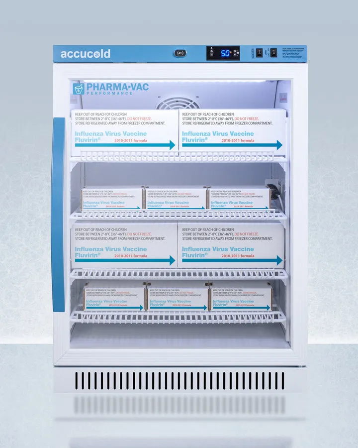 Accucold 6 Cu.Ft. ADA Height Vaccine Refrigerator - ARG6PV