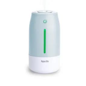 Airvana Aqua Glo Personal, Portable Humidifiers for Bedroom – Ultrasonic Cool Mist Humidifier with Built In Rechargeable Battery. Air Humidifier for Baby, Plants, Home, Office, Travel.