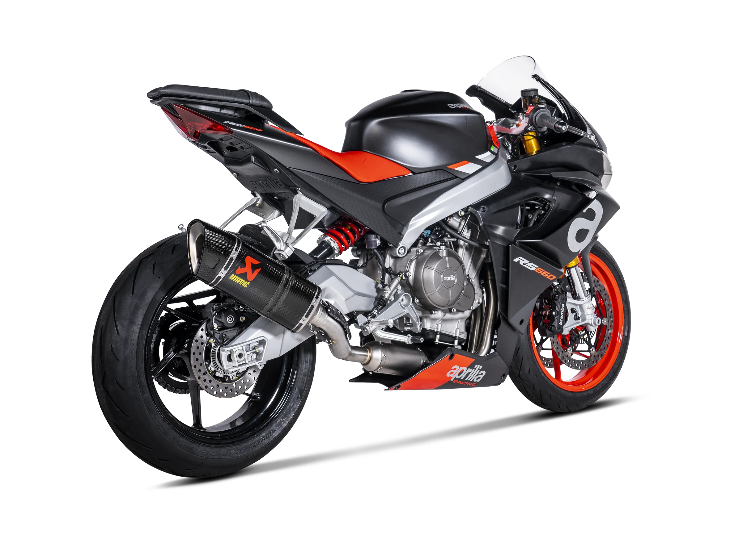 Akrapovič Race Line Exhaust in Carbon Fiber for RS660 & Tuono 660 - High-Performance