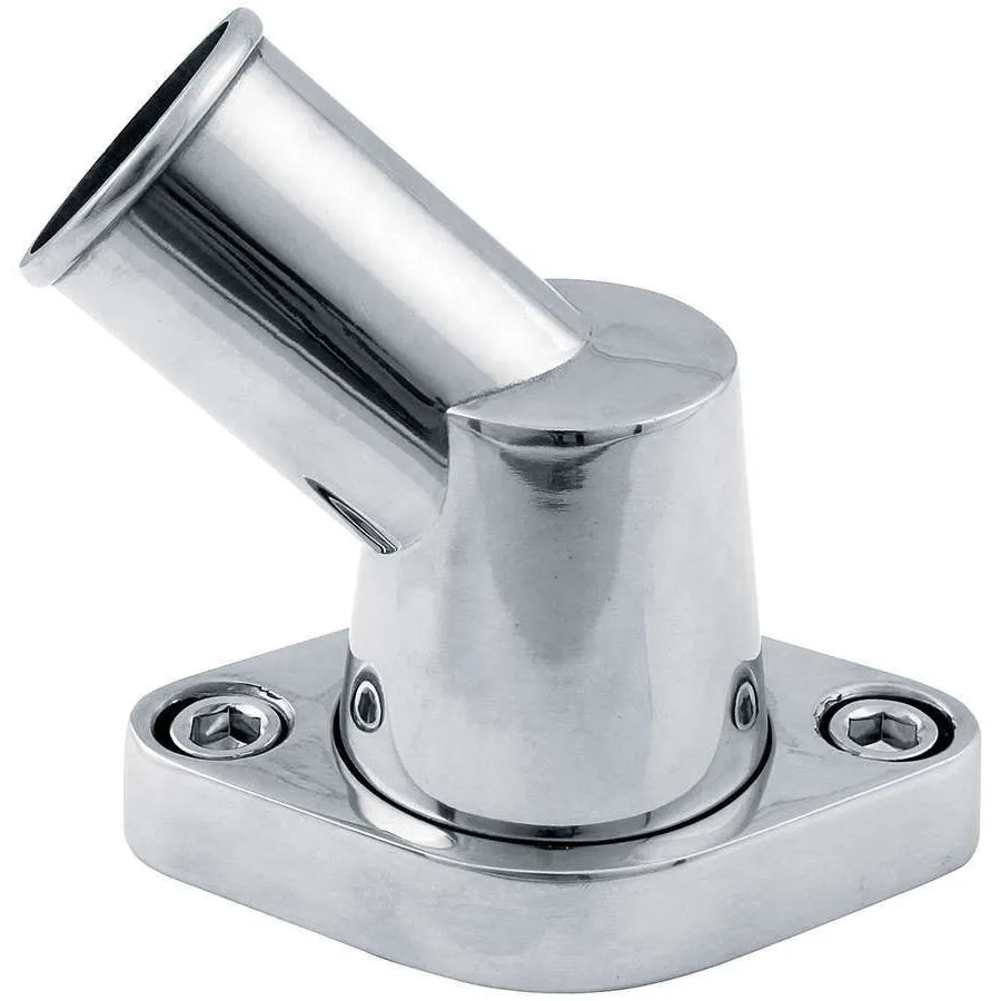 Allstar Performance Swivel Water Neck - 45 - Fits Chevy V8, 90 V6