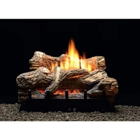 American Hearth 18 inch Trendon Ceramic Fiber Gas Log Set Vent-Free VFD