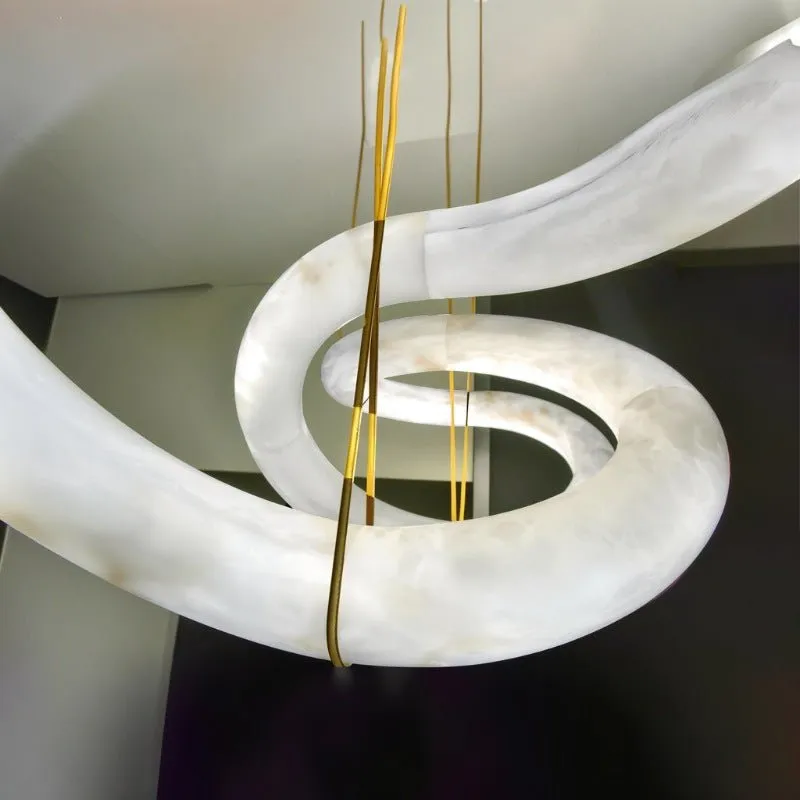 Ametris Alabaster Chandelier
