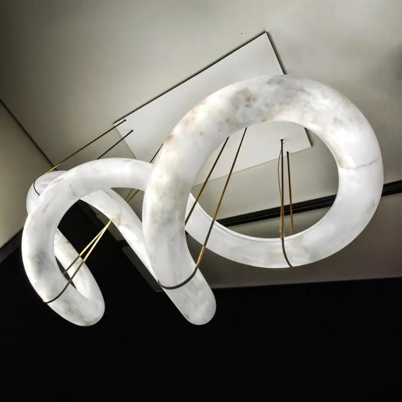 Ametris Alabaster Chandelier