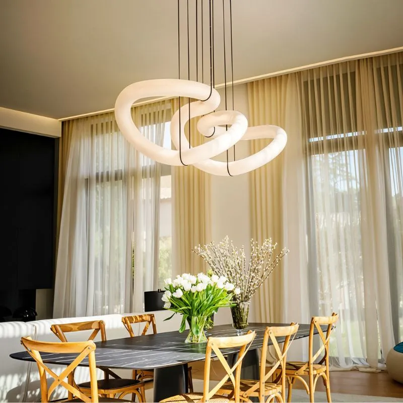 Ametris Alabaster Chandelier