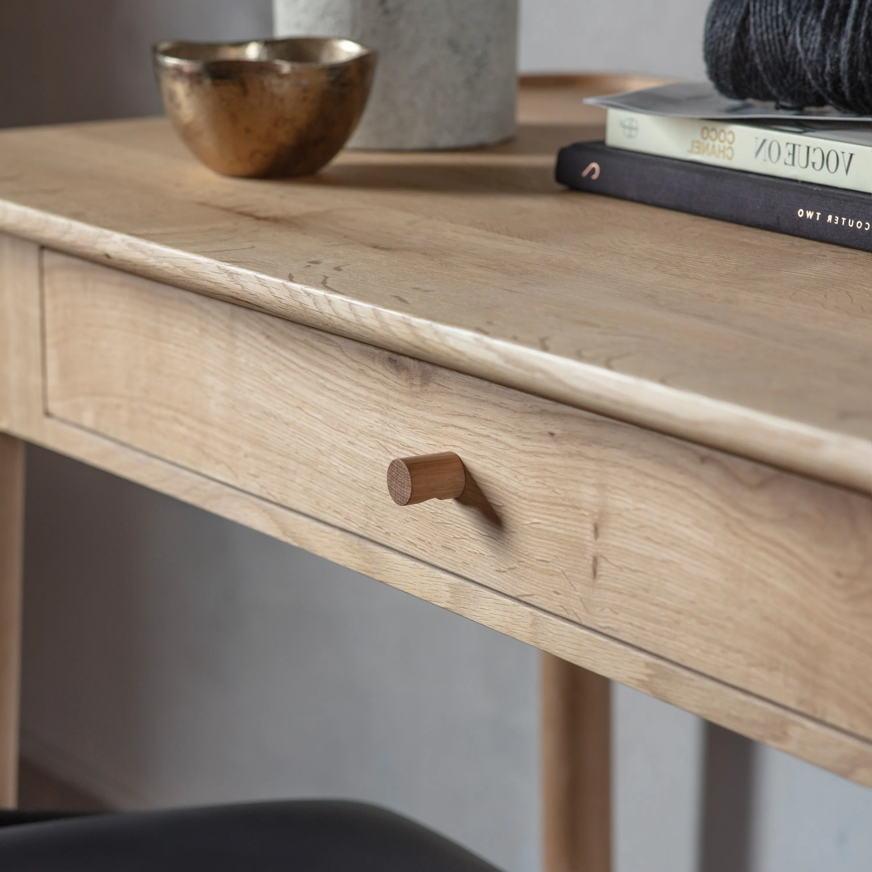 Amos Kingham 1 Drawer Dressing Table/Desk