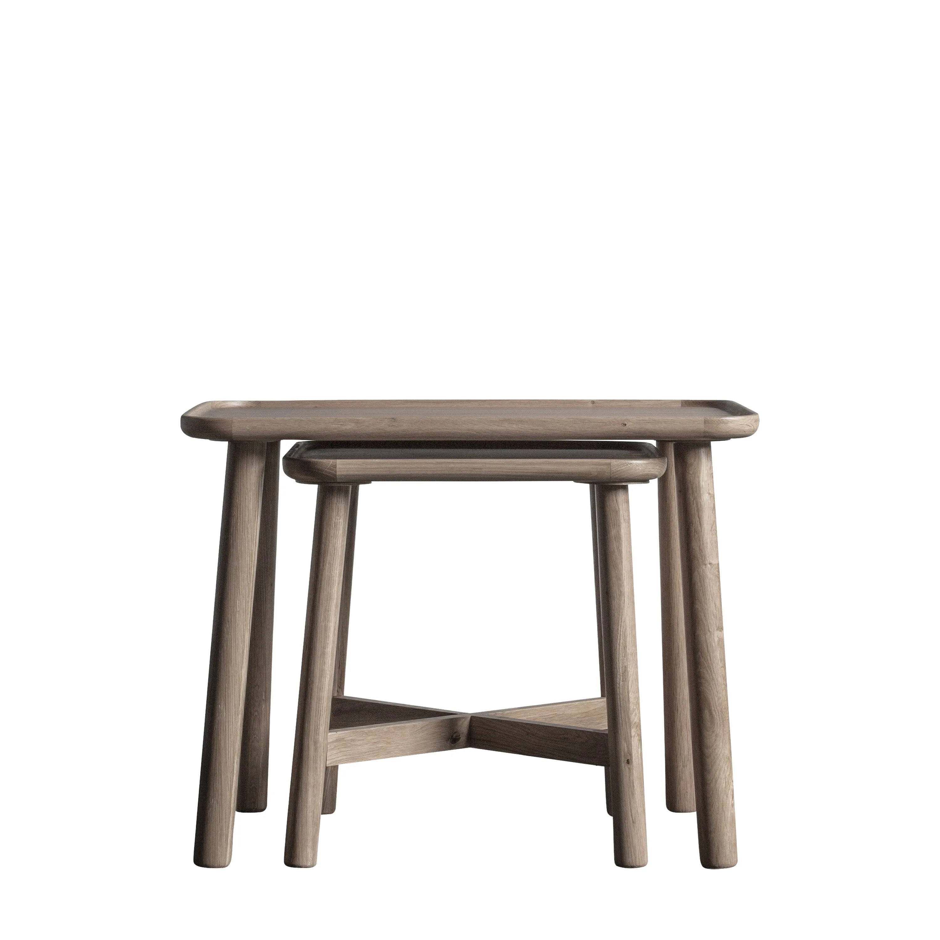 Amos Kingham Nest Of 2 Tables Grey