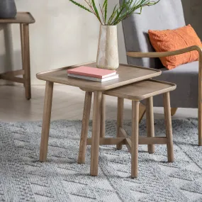 Amos Kingham Nest Of 2 Tables Grey