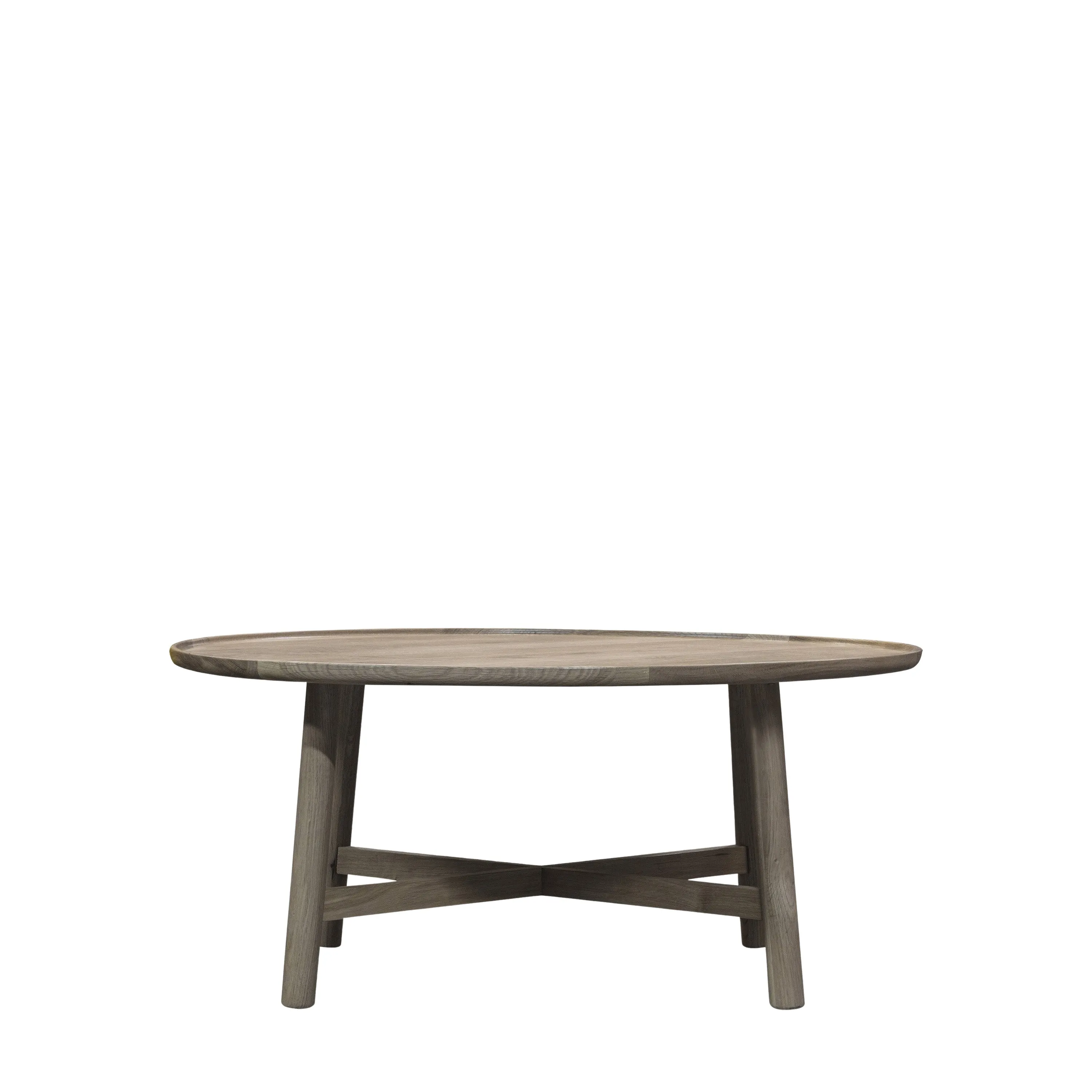 Amos Kingham Round Coffee Table Grey