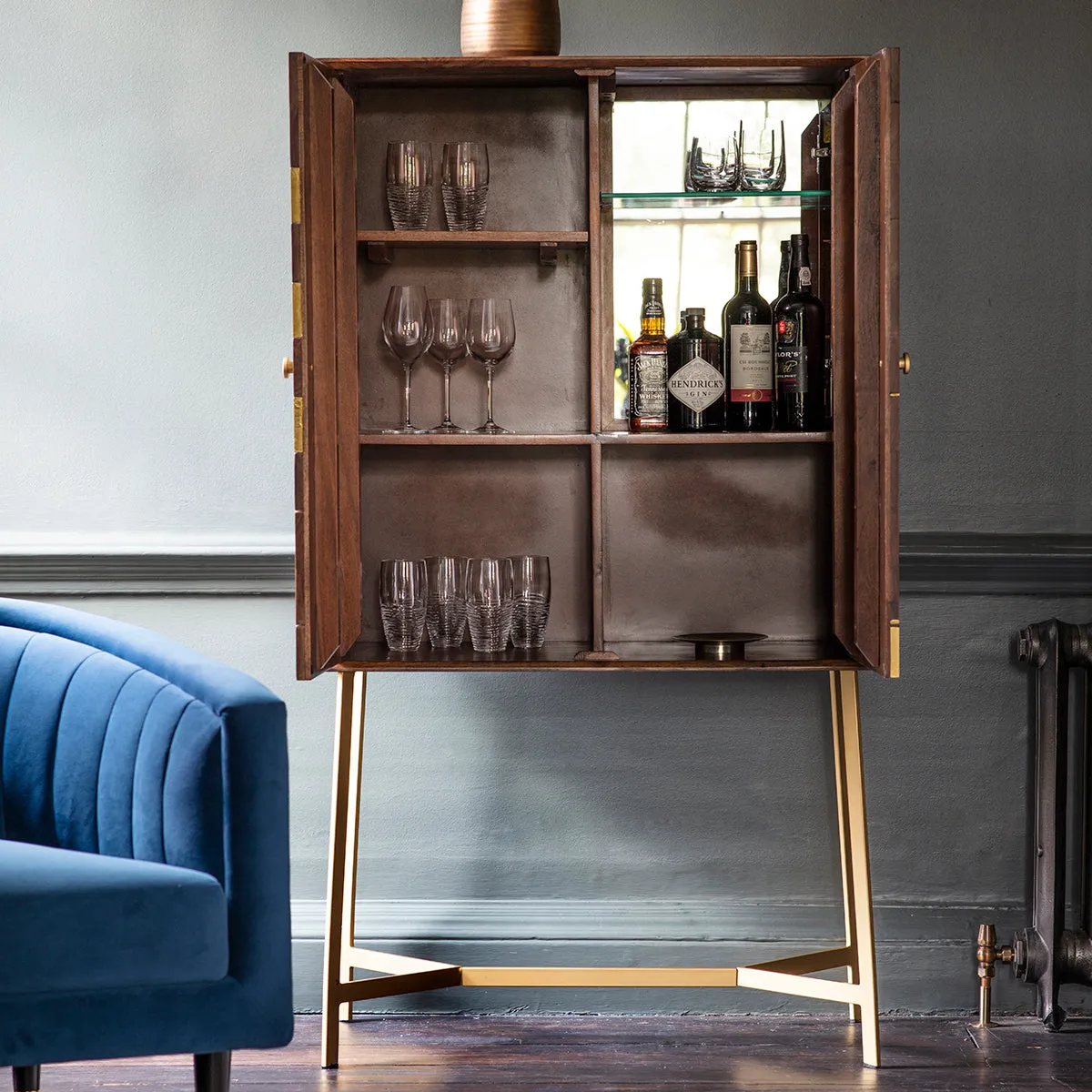 Amos Tate Bar Cabinet
