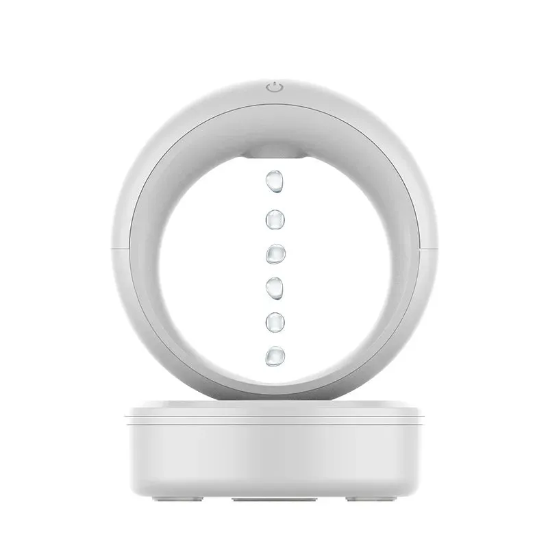 Anti-gravity Air Humidifier - 680ML Water Drop Aroma Diffuser Essential Oil Ultrasonic  Levitating Mist Maker