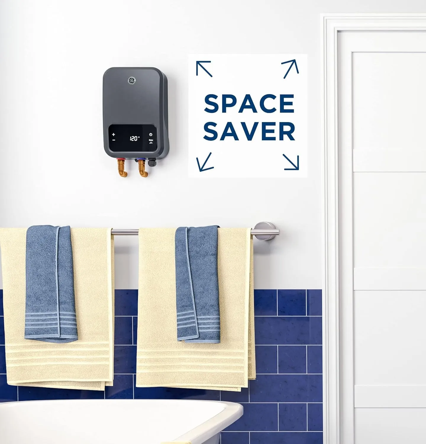 APPLIANCES Whole House Tankless Water Heater |Electric with Digital Temperature