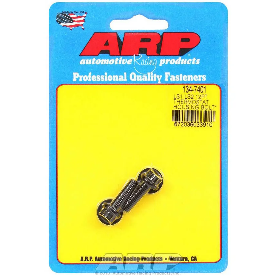 ARP Thermostat Housing Bolt Kit - 12 Point LS1/LS2