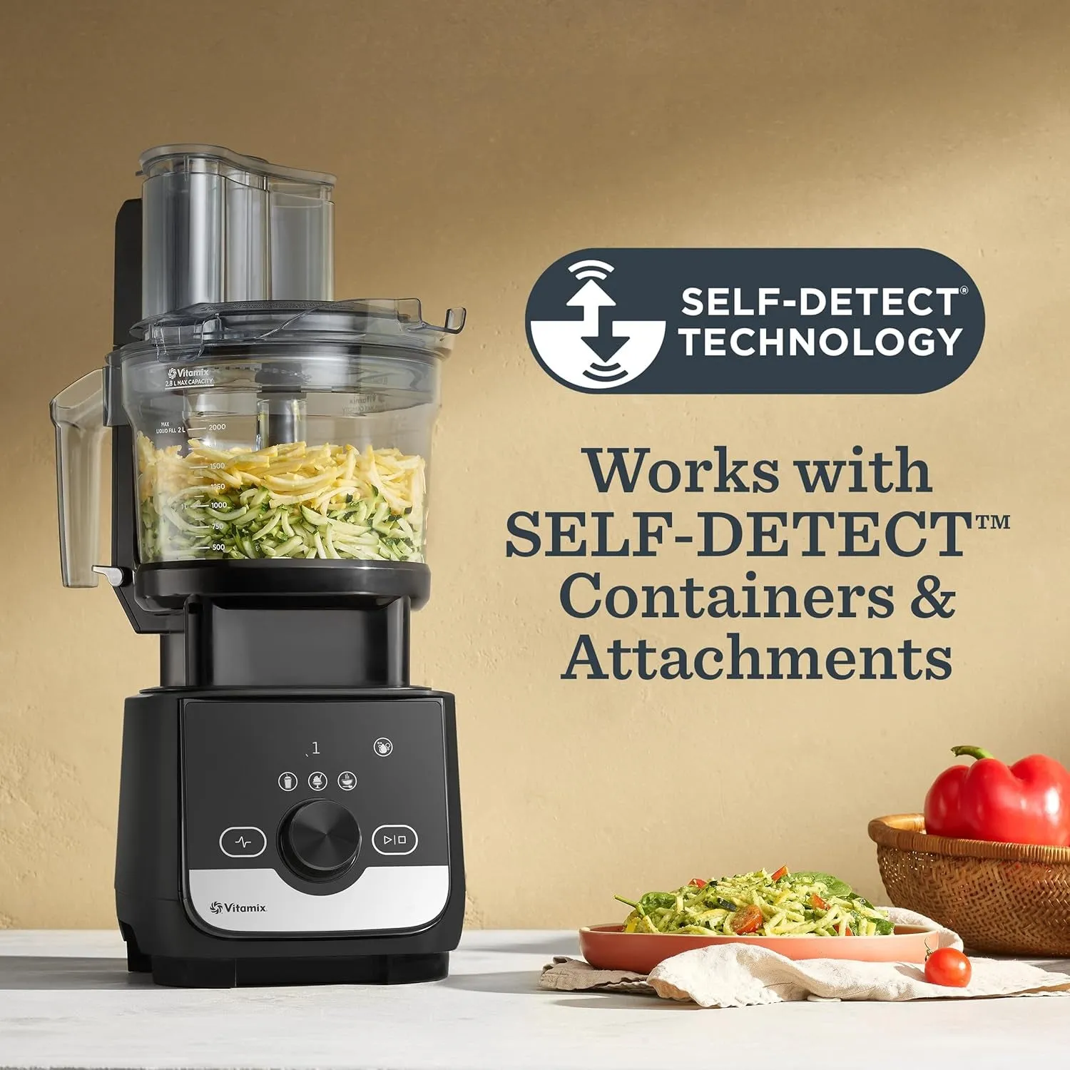 Ascent X3 Blender, Professional Grade, 3 Preset Mixing Programs, 40 Ounce Container, Self-Cleaning, Polar White
