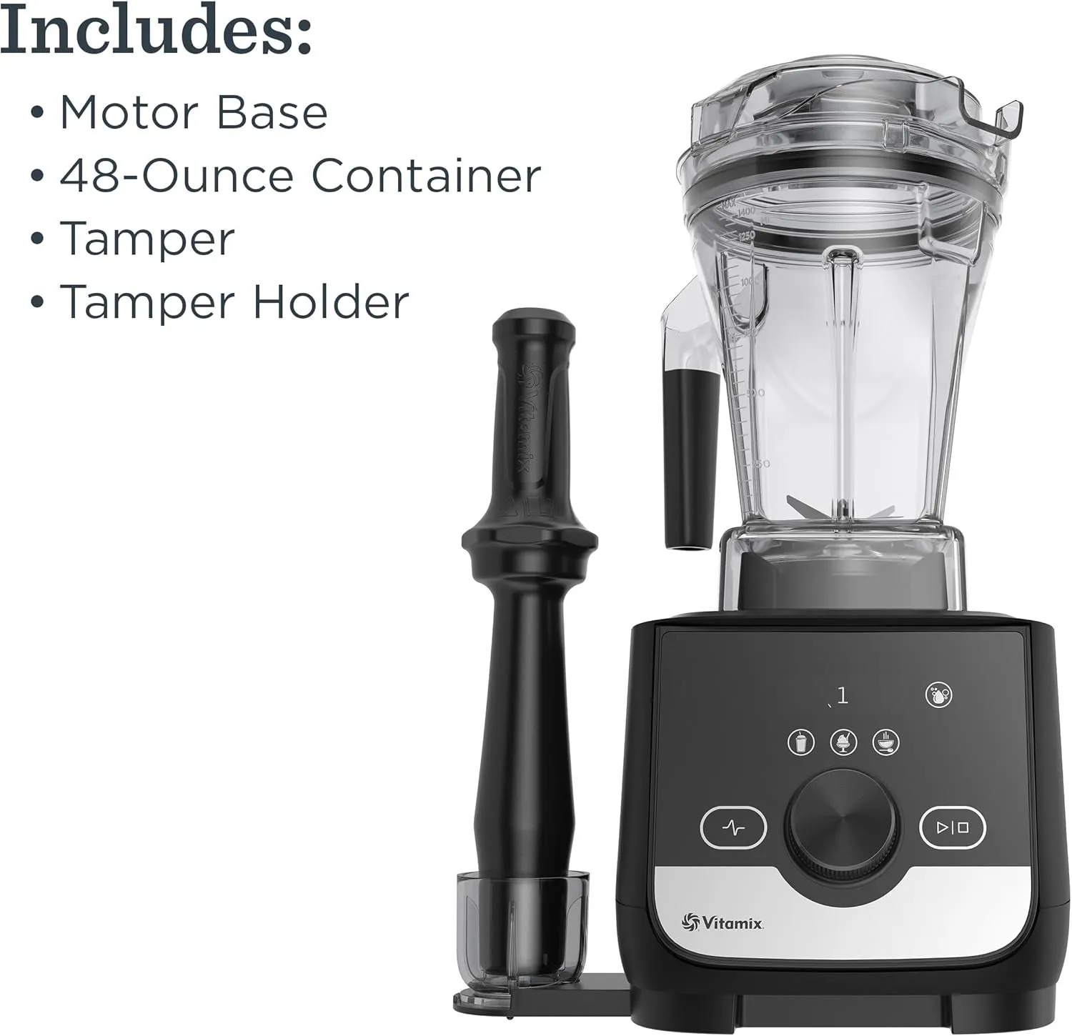 Ascent X3 Blender, Professional Grade, 3 Preset Mixing Programs, 40 Ounce Container, Self-Cleaning, Polar White