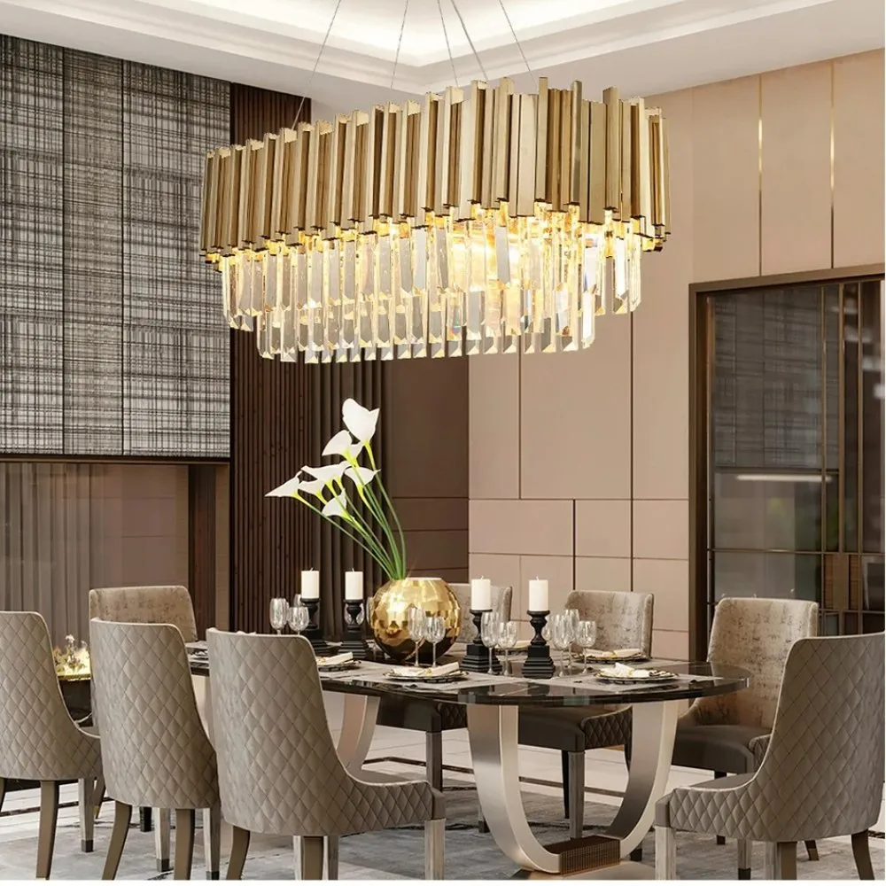 Astralis Oval Chandelier