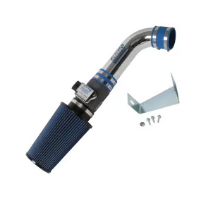 BBK Performance Parts 1556 1986-1993 MUSTANG 5.0 COLD AIR INTAKE STANDARD NON-FENDERWELL (POWDER CHROME)