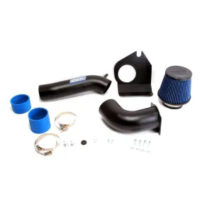 BBK Performance Parts 17195 1999-2004 FORD MUSTANG V6 COLD AIR INTAKE FENDERWELL STYLE (BLACKOUT FINISH)