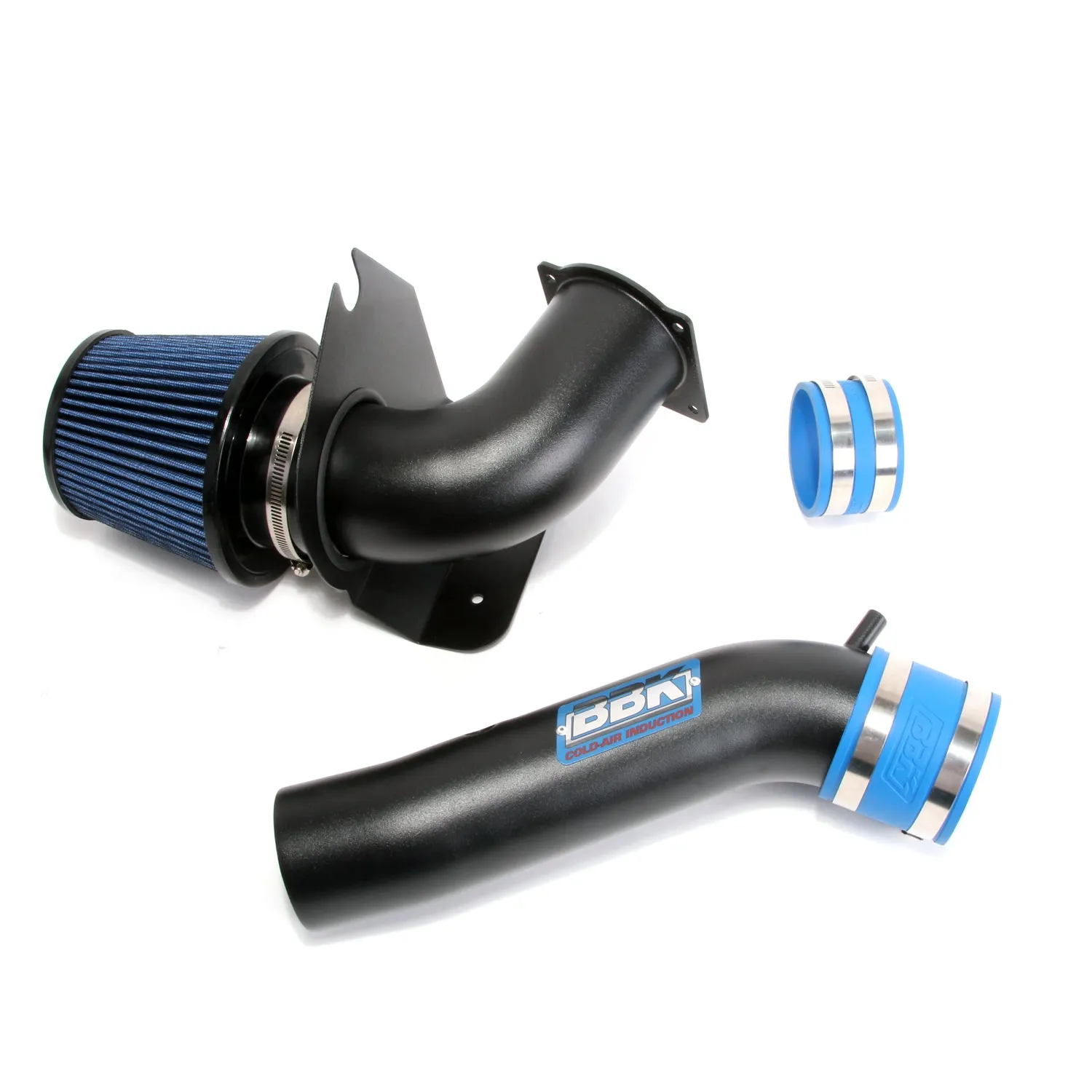 BBK Performance Parts 17195 1999-2004 FORD MUSTANG V6 COLD AIR INTAKE FENDERWELL STYLE (BLACKOUT FINISH)