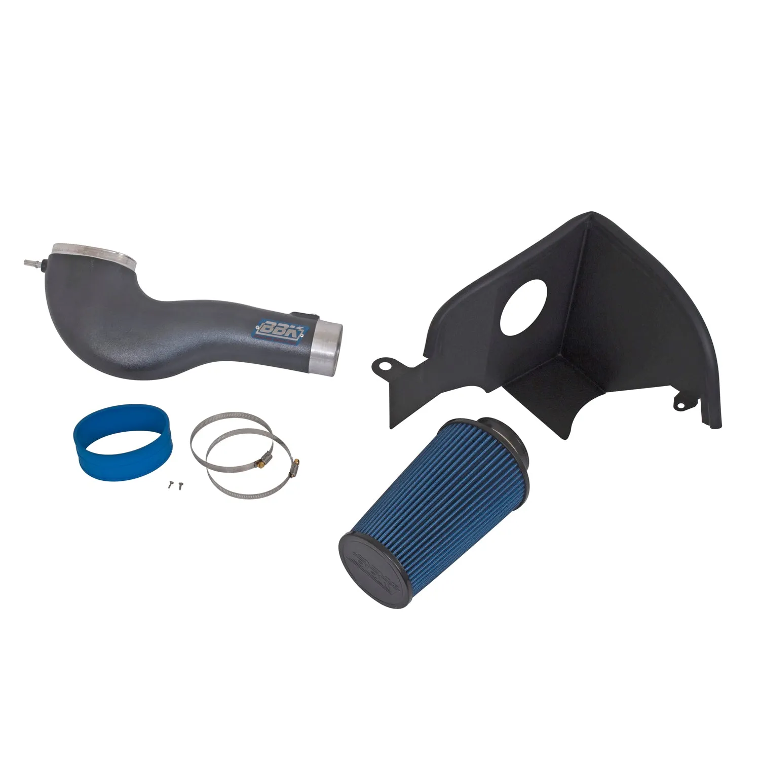 BBK Performance Parts 17365 2005-2009 MUSTANG GT COLD AIR INTAKE (CHARCOAL FINISH).