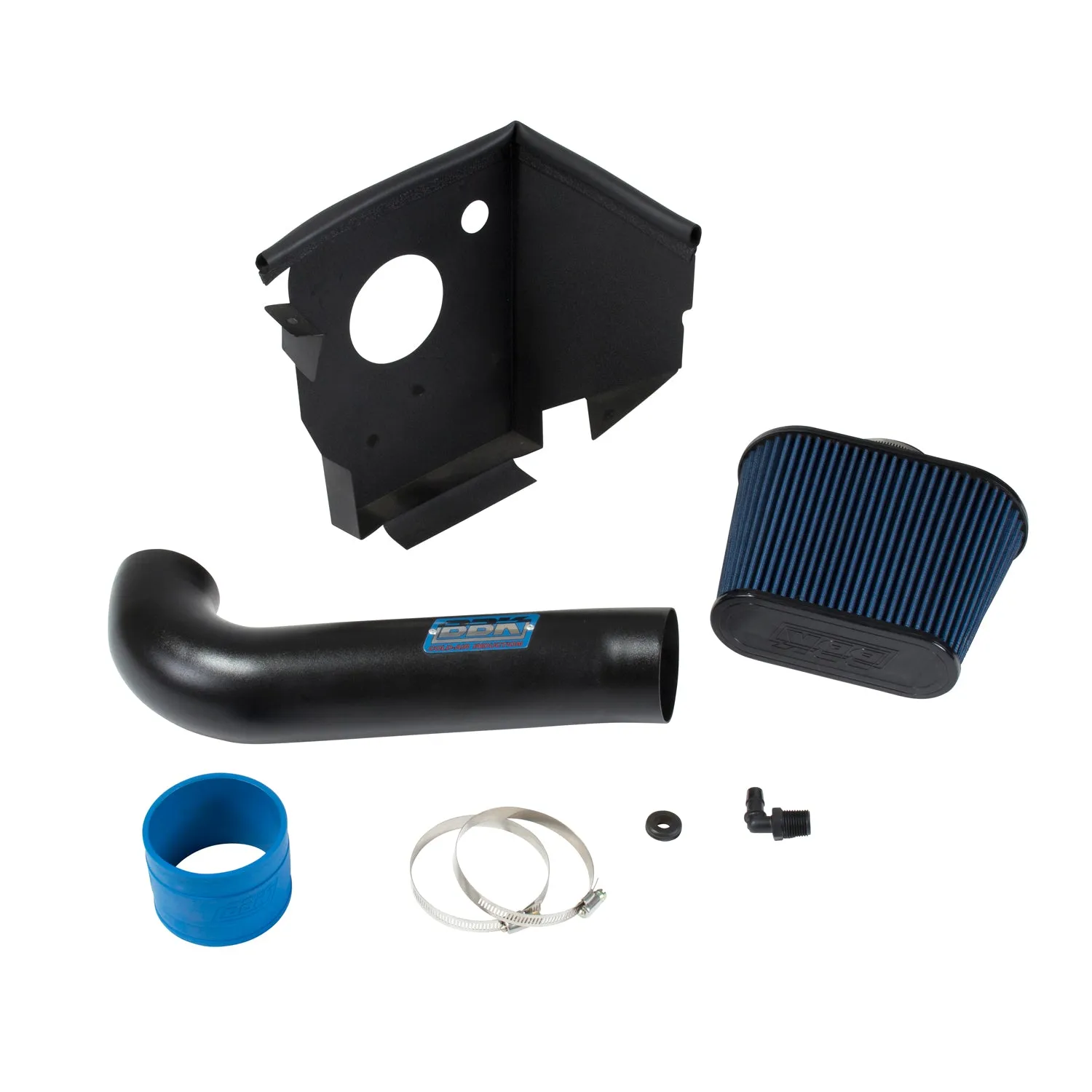 BBK Performance Parts 17385 2005-2023 DODGE 5.7 6.1L HEMI CHALL CHARGER 300C COLD AIR INTAKE (BLACKOUT)