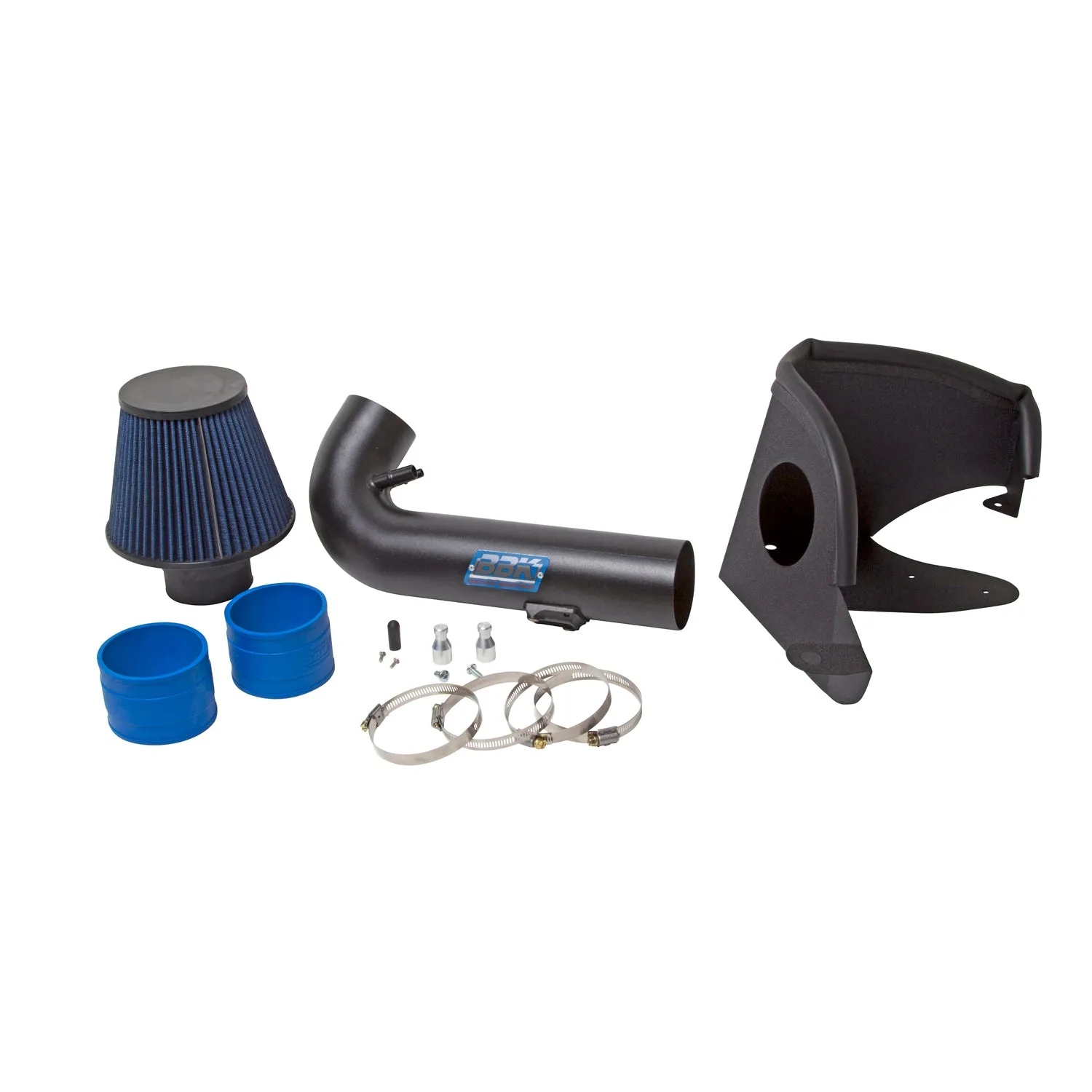 BBK Performance Parts 17685 2011-2014 MUSTANG GT BOSS 302 5.0 COLD AIR INDUCTION SYSTEM (BLACKOUT FINISH)