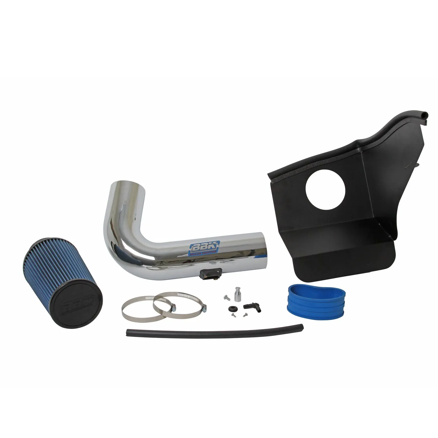 BBK Performance Parts 1771 2010-2015 CAMARO SS 6.2L COLD AIR INDUCTION SYSTEM (POWDER CHROME).