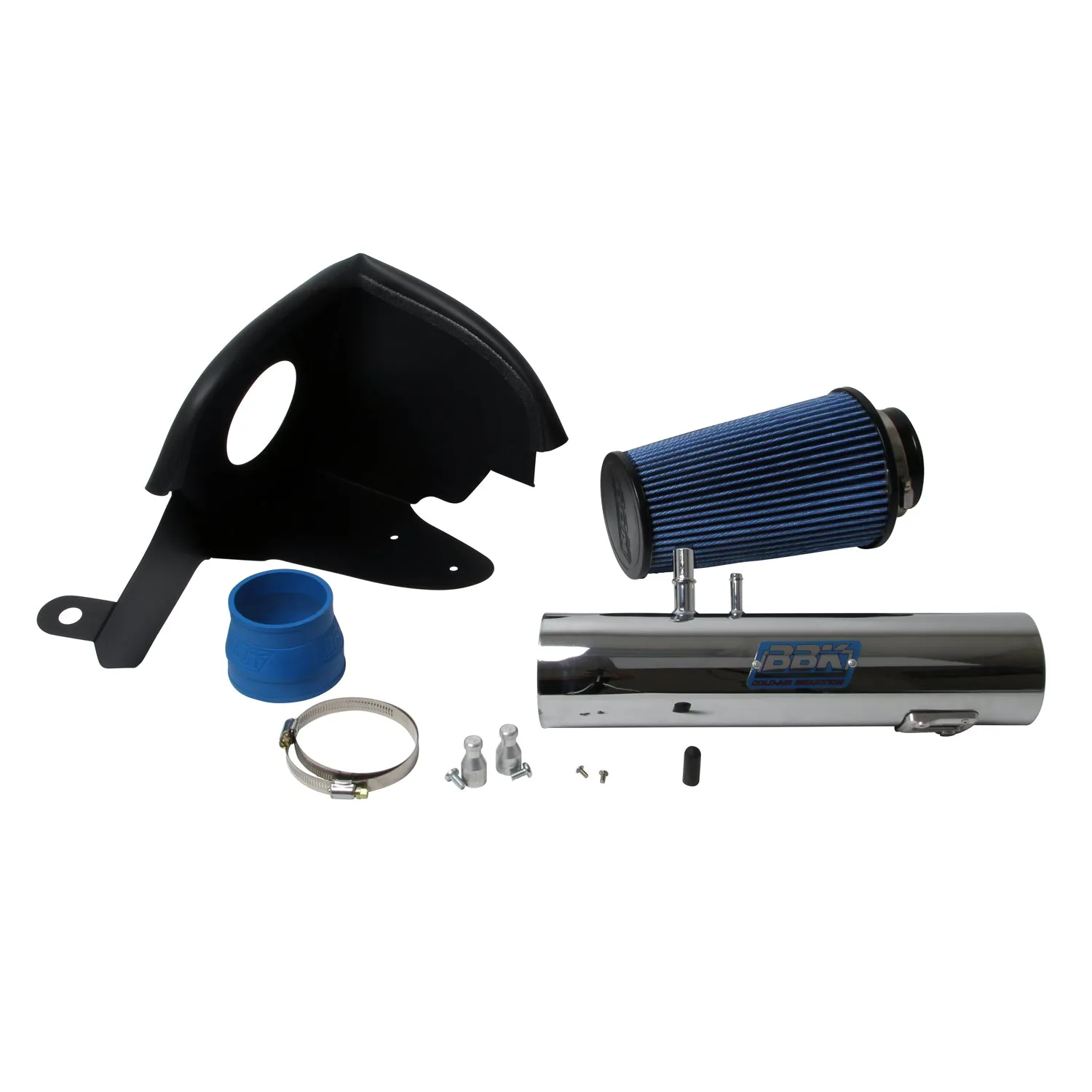 BBK Performance Parts 1778 2011-2014 MUSTANG V6 3.7L COLD AIR INDUCTION SYSTEM (POWDER CHROME)