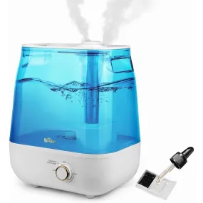 Bear Humidifiers for Bedroom Large Room, JSQ-F60A4,Top Fill 6L Super Powerful Cool Mist Humidifier